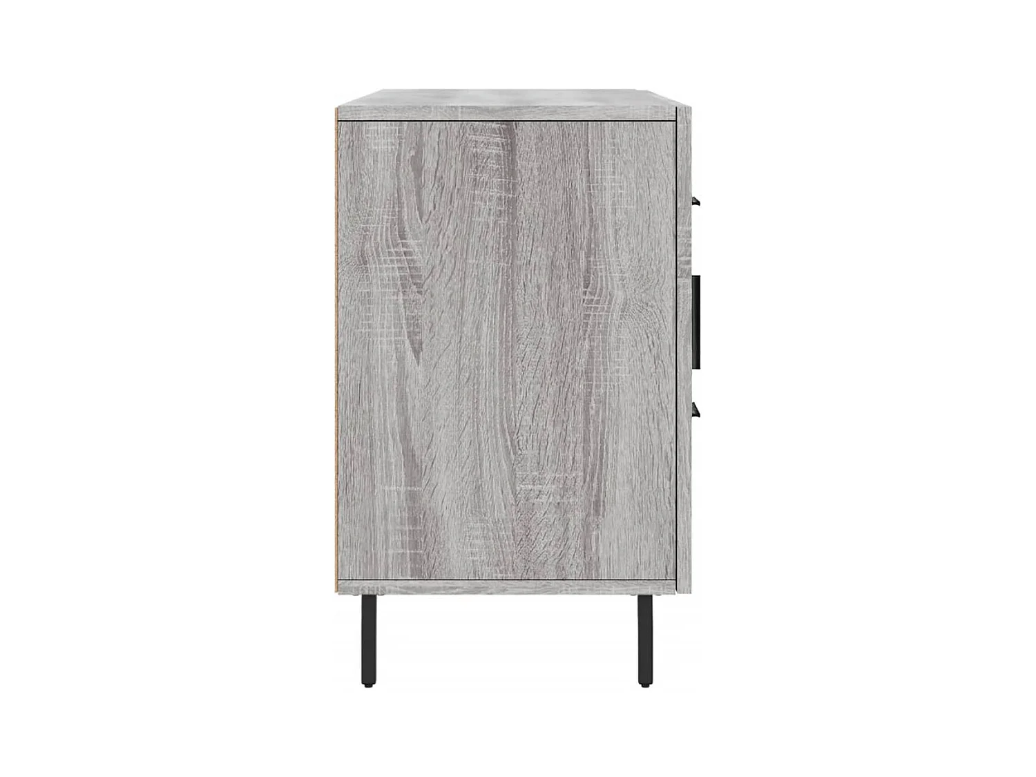 Aparador buffet cómoda armario unidad de almacenamiento organizador cocina salón salonsonoma 100 x 36 x 60 cm madera contrachapada gris 02_0036257
