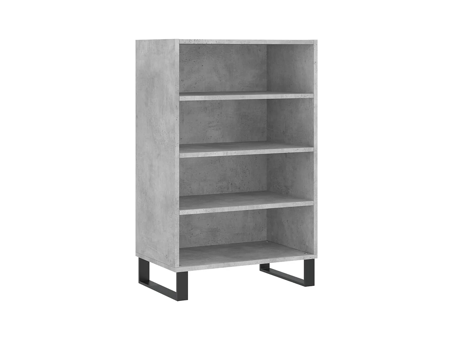 Credenza buffet cassettiera mobile contenitore organizer cucina soggiorno soggiorno alto 57 x 35 x 90 cm derivati ​​del legno grigio 02_0034453