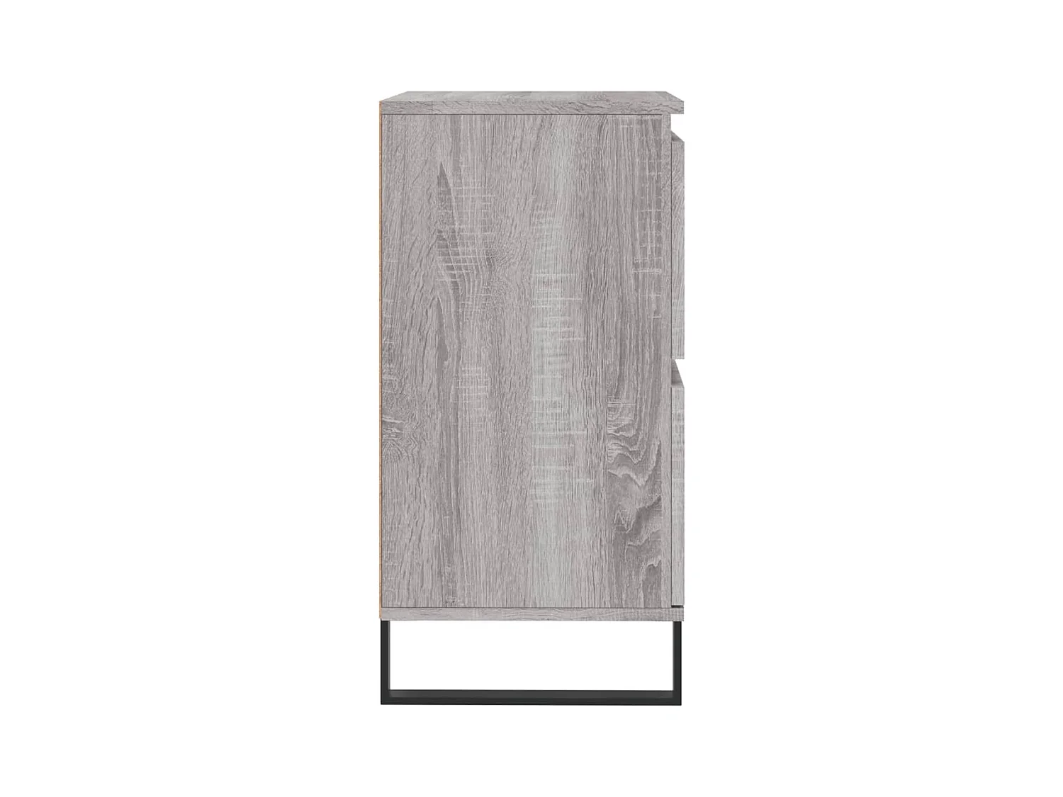 Credenza buffet cassettiera mobile contenitore organizer cucina soggiorno soggiorni 3 pz sonoma MDF grigio 02_0037175