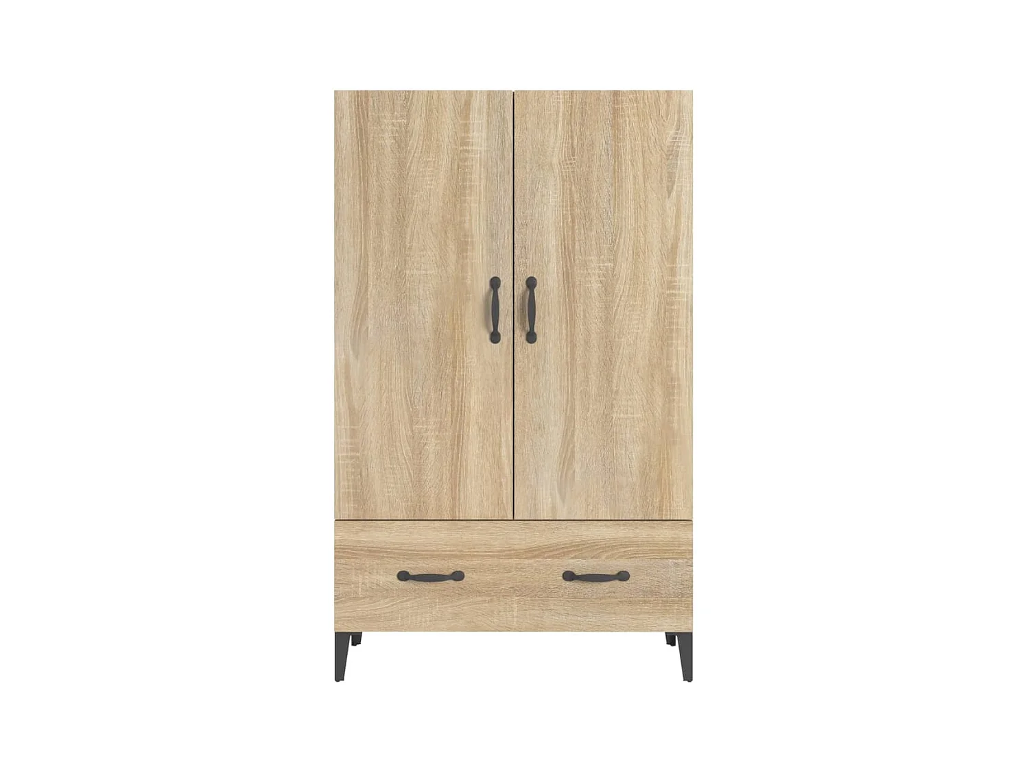 Buffet aparador cômoda armário organizador unidade cozinha sala sala alta Sonoma 70 x 31 x 115 cm madeira trabalhada marrom 02_0034197