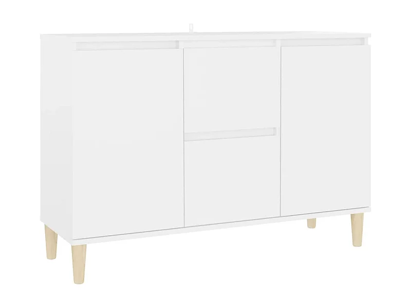 bahut commode armoire bois blanche 101 x 35 x 70 cm 02_0030172