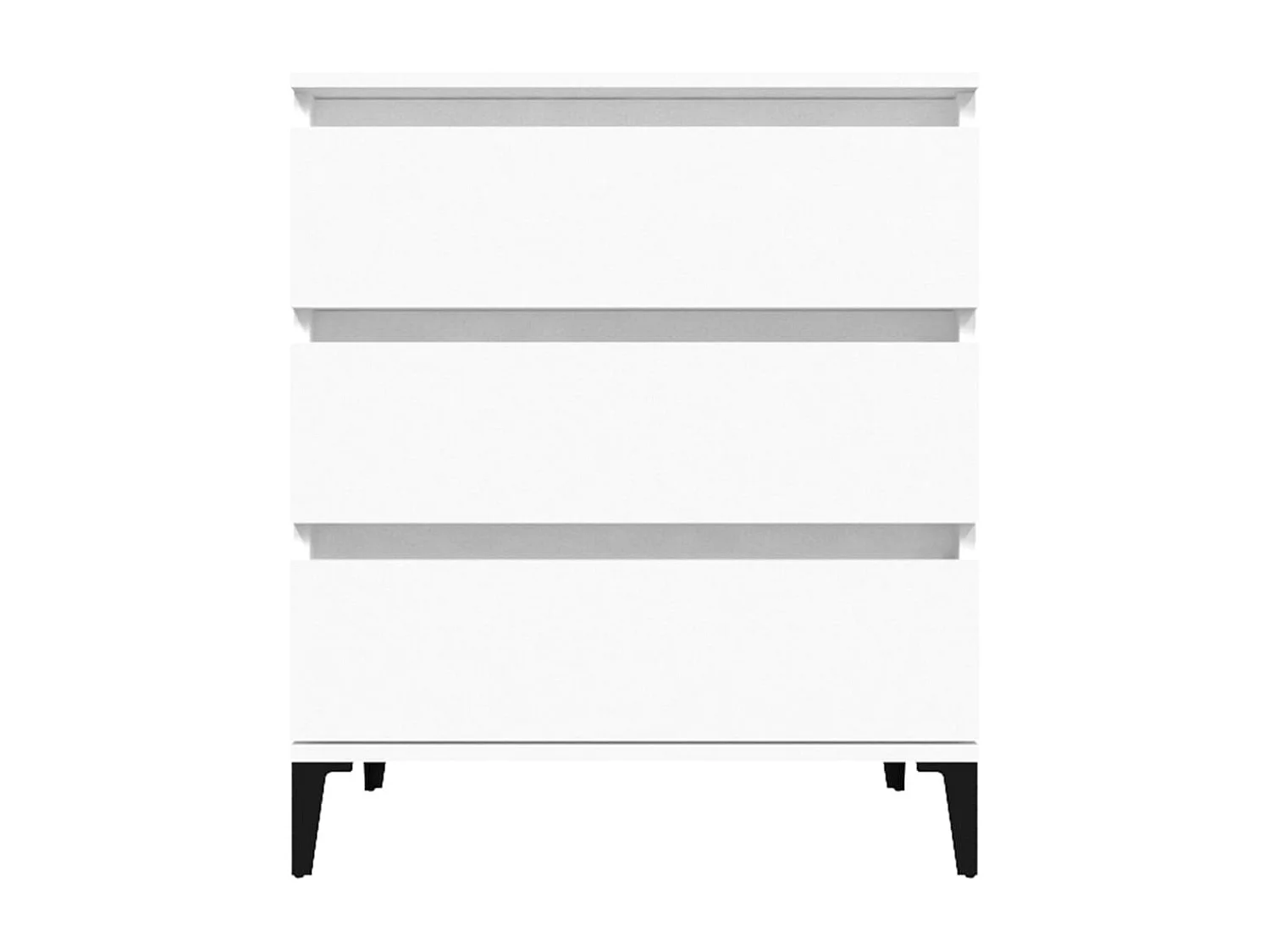 Aparador cômoda armário armário organizador cozinha sala sala 60 x 35 x 70 cm madeira trabalhada branco 02_0030363
