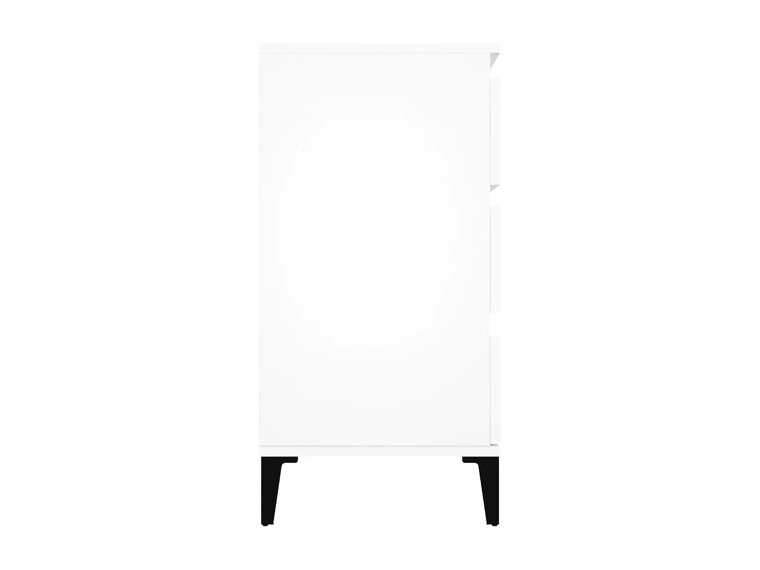 Aparador cômoda armário armário organizador cozinha sala sala 60 x 35 x 70 cm madeira trabalhada branco 02_0030363