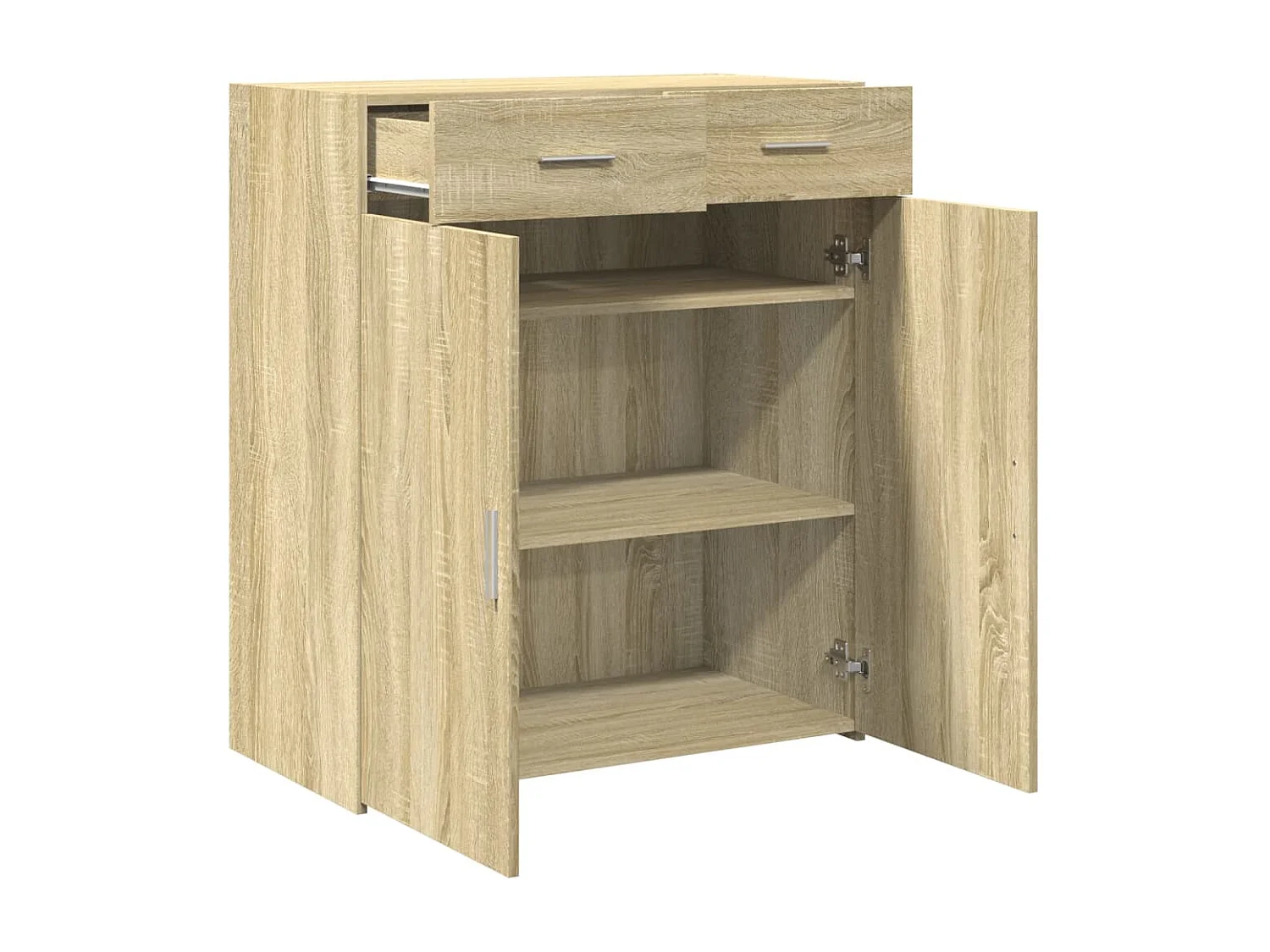 Credenza buffet cassettiera mobile contenitore organizer cucina soggiorno soggiorno Sonoma 80 x 42,5 x 93 cm derivati ​​del legno marrone 02_0031724