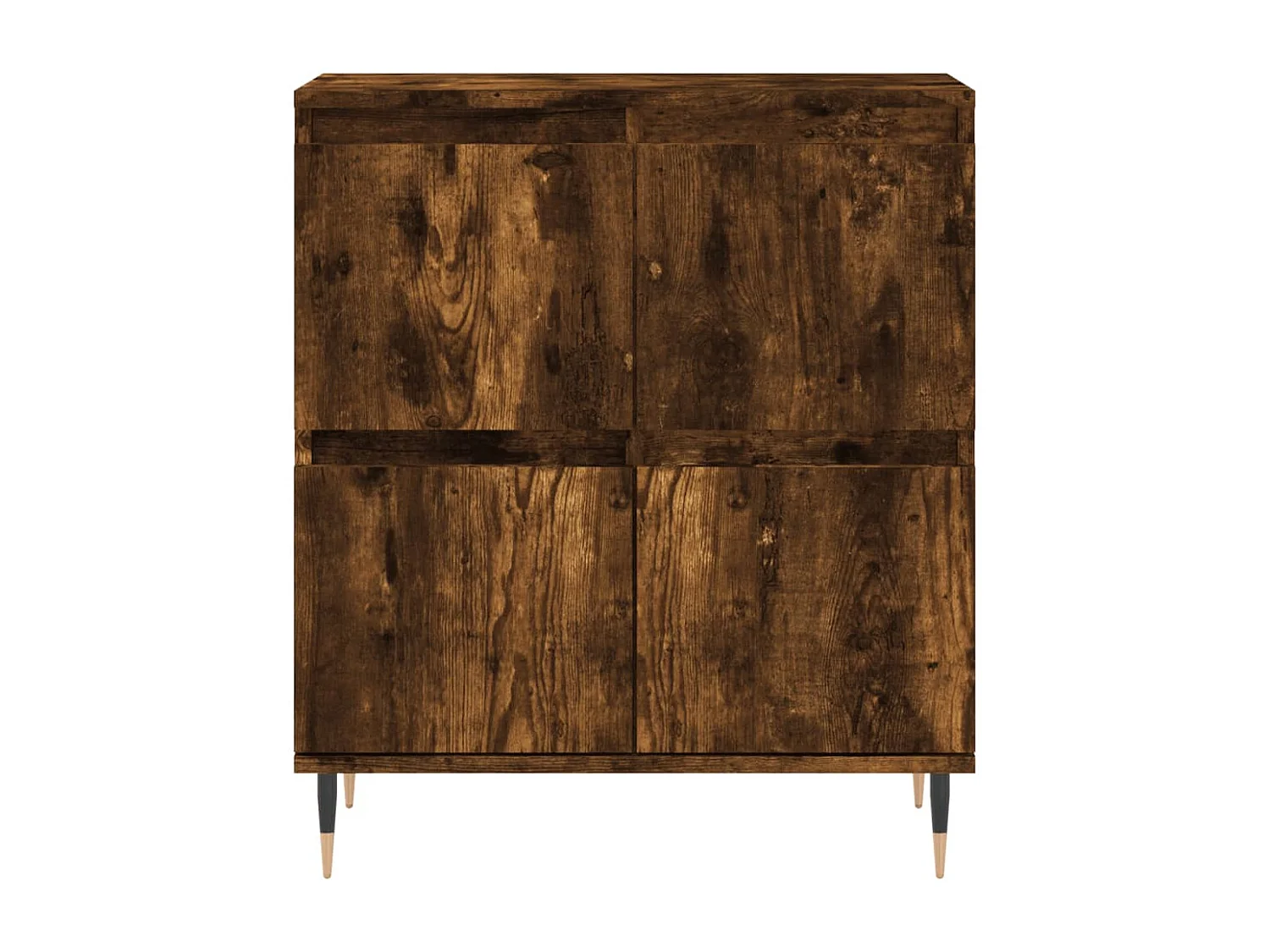 Aparador buffet cómoda armario unidad de almacenamiento organizador cocina salón salón 60 x 35 x 70 cm madera contrachapada marrón 02_0030984