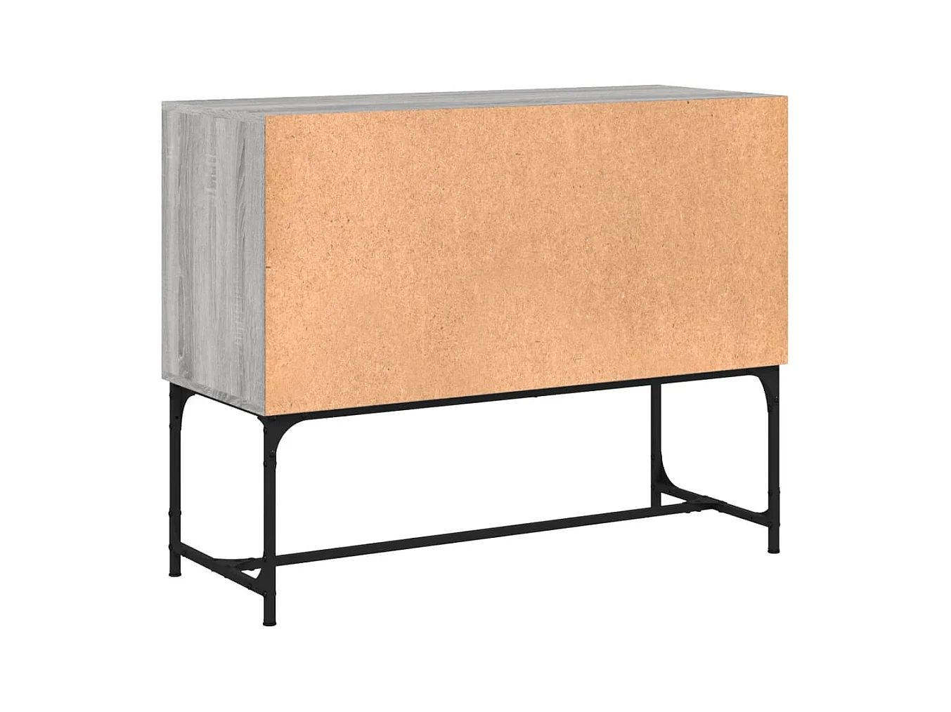 Aparador buffet cómoda armario unidad de almacenamiento organizador cocina salón salonsonoma 100 x 40 x 79,5 cm madera contrachapada gris 02_0036263