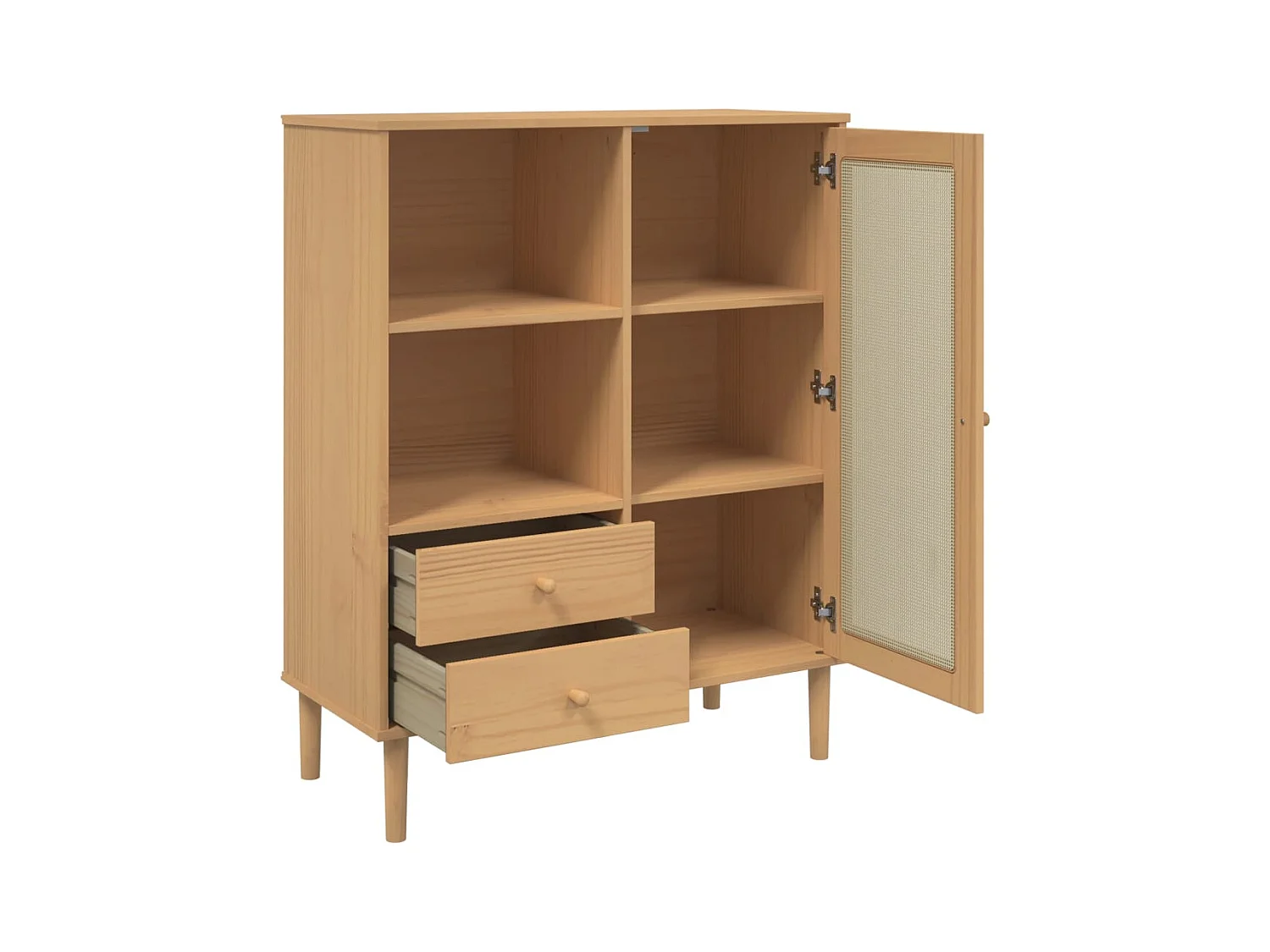 bahut commode armoire bois marron 90 x 40 x 112 cm 02_0036234