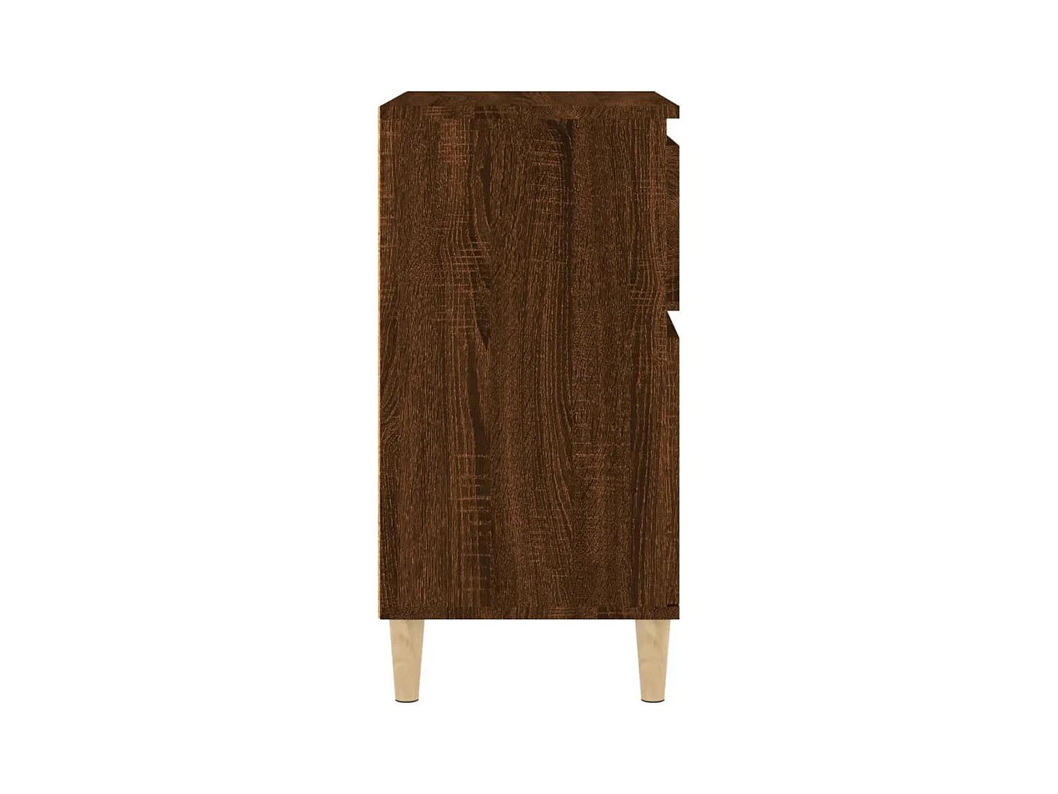 Credenza buffet cassettiera mobile contenitore organizer cucina soggiorno soggiorno 60 x 35 x 70 cm derivati ​​del legno marrone 02_0031293