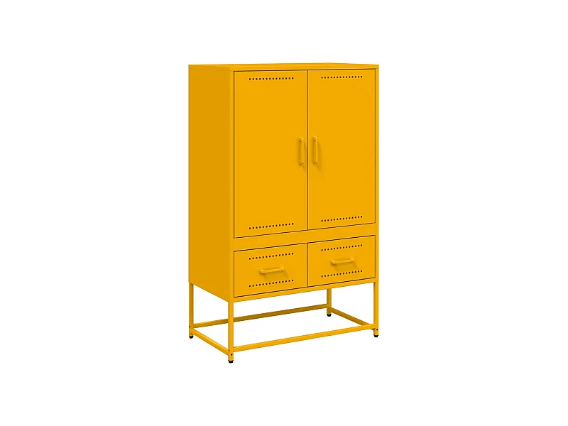 bahut commode armoire jaune 02_0034736