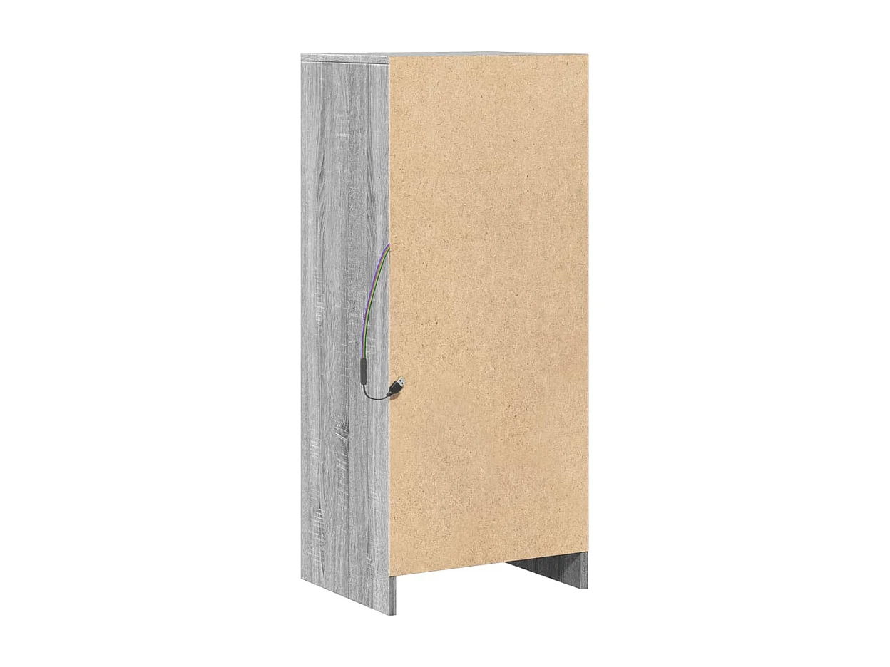 bahut commode armoire bois marron 42.5 x 34 x 100 cm 02_0029819