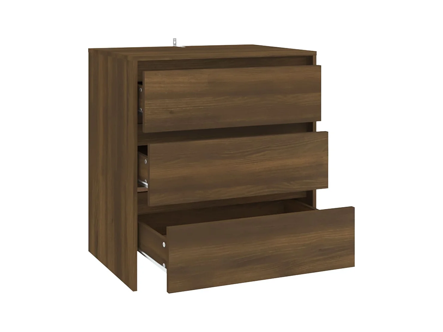 Credenza buffet cassettiera mobile contenitore organizer cucina soggiorno soggiorno 70 x 41 x 75 cm derivati ​​del legno marrone 02_0031412
