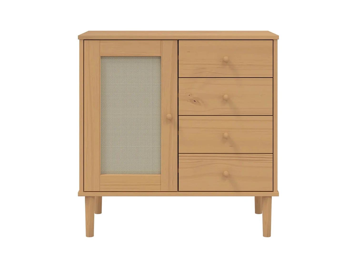 bahut commode armoire bois marron 80 x 40 x 80 cm 02_0036232