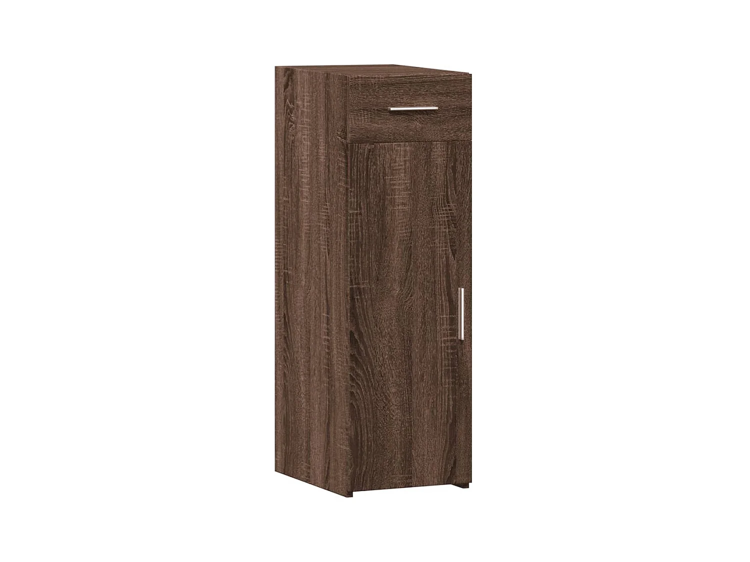 Aparador buffet cómoda armario unidad de almacenamiento organizador cocina salón salón 30 x 42,5 x 93 cm madera contrachapada marrón 02_0031184