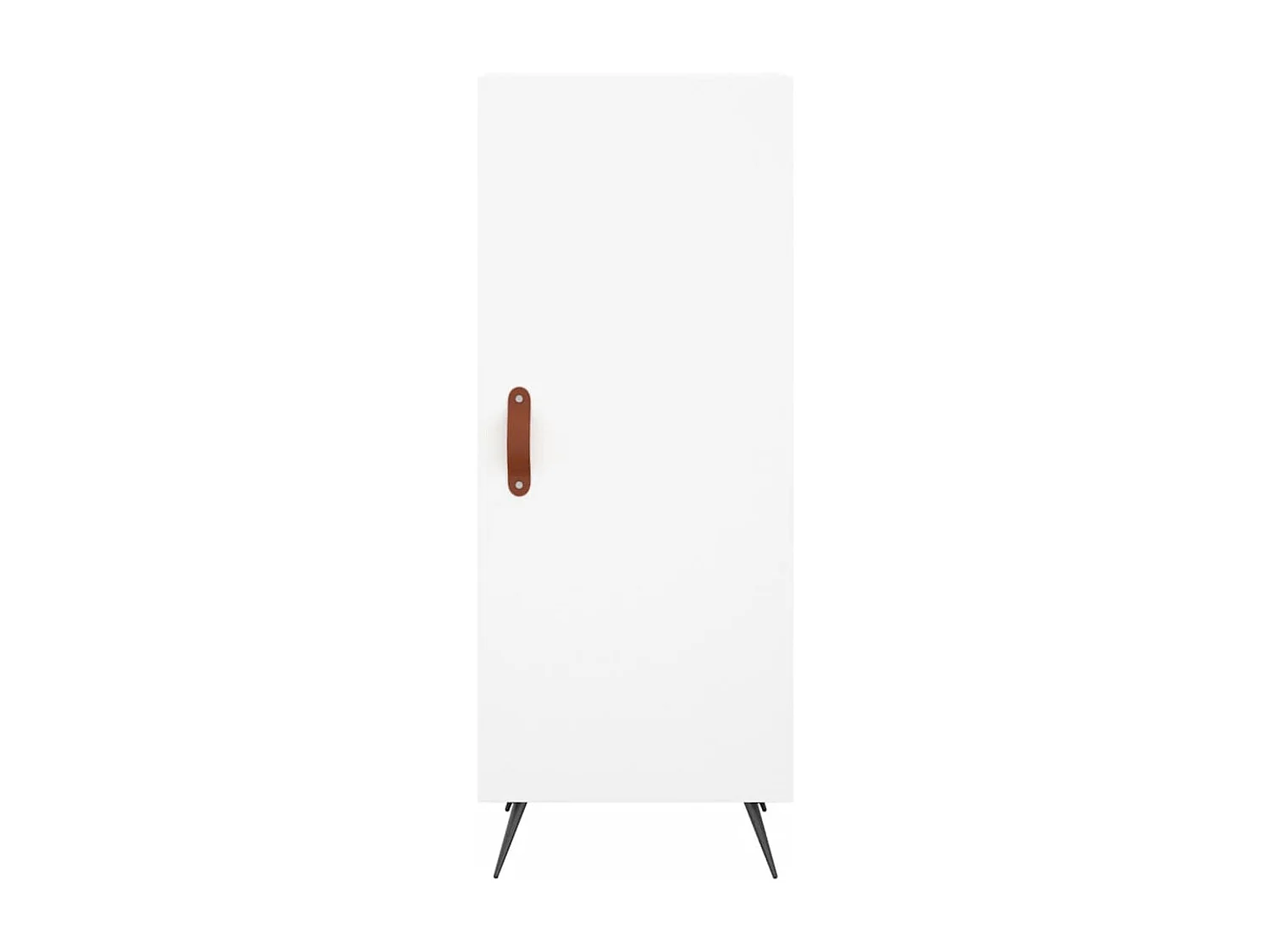 bahut commode armoire bois blanche 34.5 x 34 x 180 cm 02_0032306
