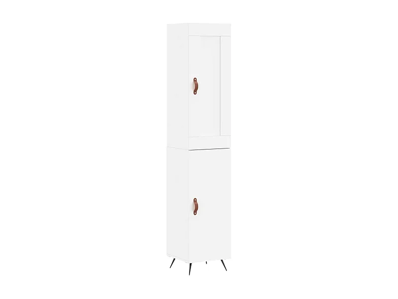 bahut commode armoire bois blanche 34.5 x 34 x 180 cm 02_0032306