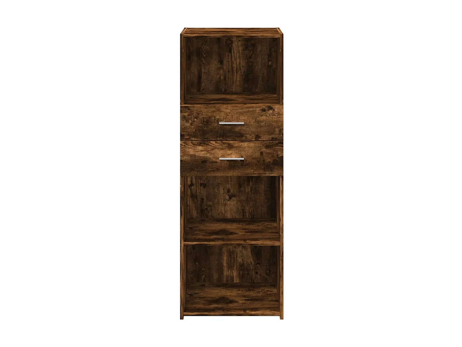 Aparador buffet cómoda mueble mueble de almacenamiento organizador cocina salón salón alto 45 x 42,5 x 124 cm madera contrachapada marrón 02_0033361