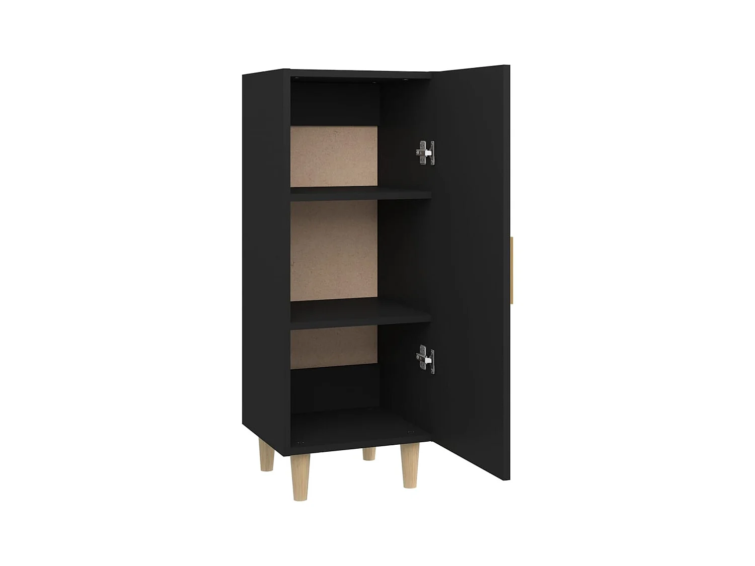 bahut commode armoire bois marron 34.5 x 34 x 90 cm 02_0035889