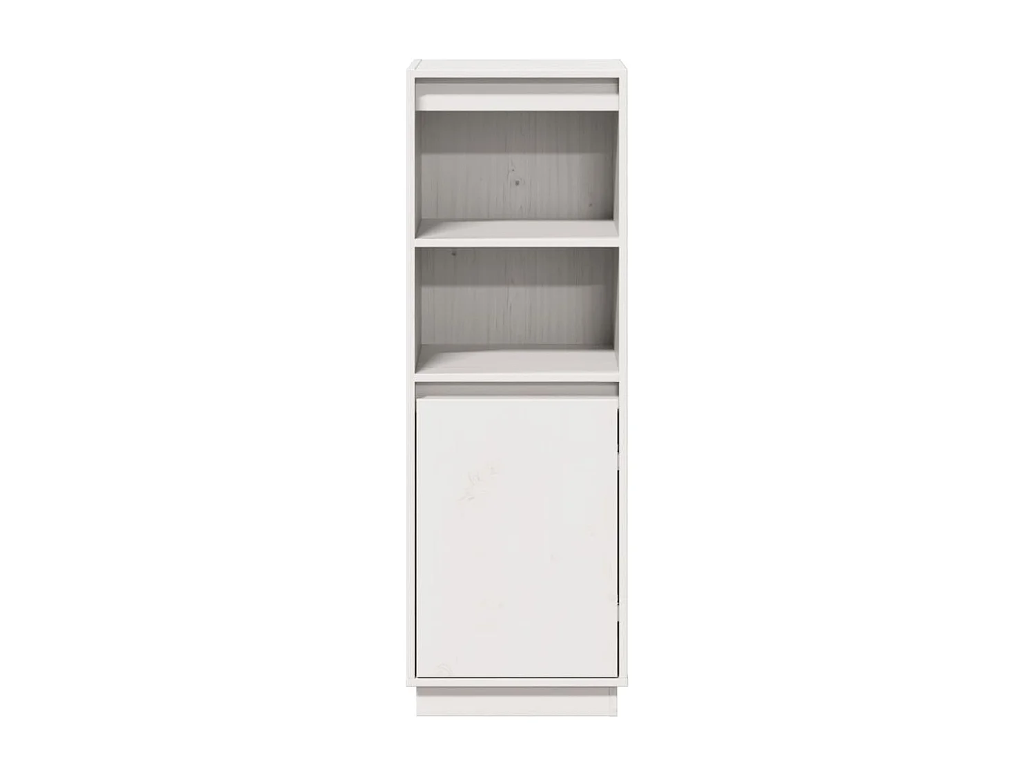 Aparador buffet cómoda armario mueble organizador cocina salón salón alto 37 x 34 x 110 cm madera maciza de pino blanco 02_0032441