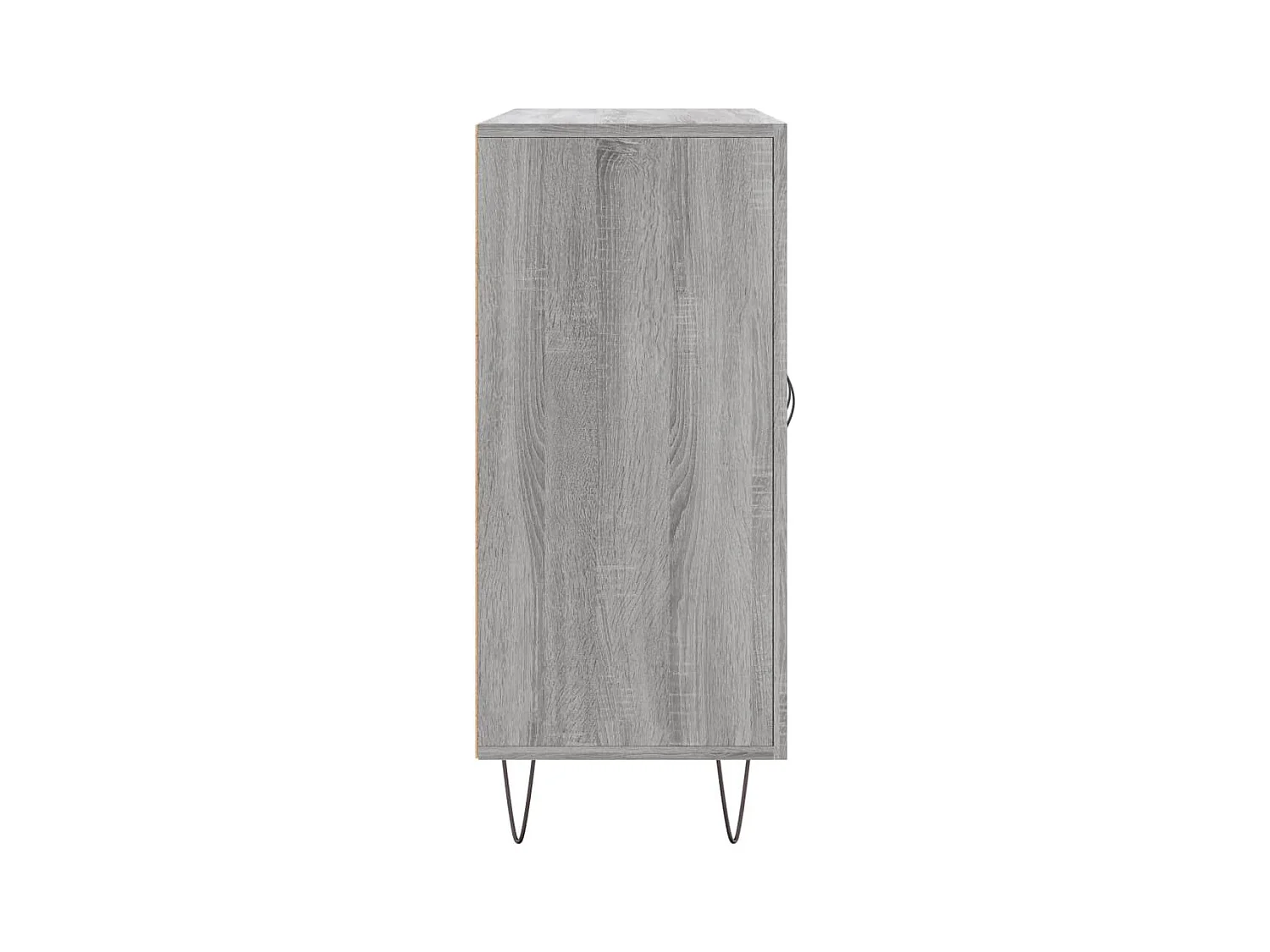 Aparador buffet cómoda armario unidad de almacenamiento organizador cocina salón salón Sonoma 90 x 34 x 80 cm madera contrachapada gris 02_0036554