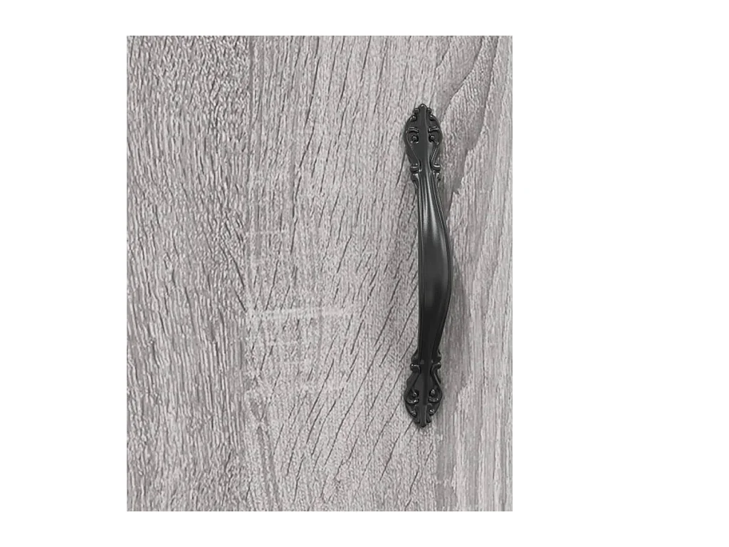 Aparador buffet cómoda armario unidad de almacenamiento organizador cocina salón salón Sonoma 90 x 34 x 80 cm madera contrachapada gris 02_0036554