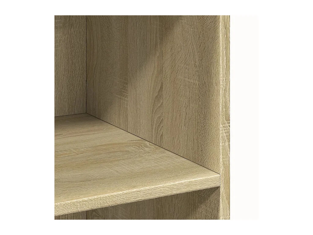 Credenza buffet cassettiera mobile contenitore organizer cucina soggiorno soggiorno Sonoma 70 x 41 x 93 cm derivati ​​del legno marrone 02_0031707