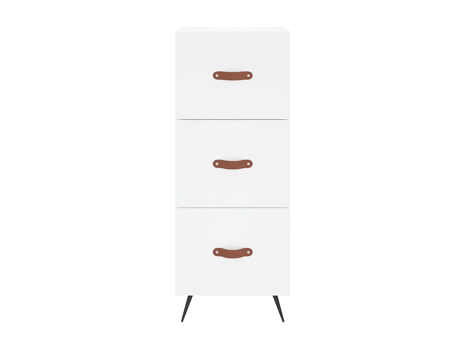 bahut commode armoire bois blanche 34.5 x 34 x 180 cm 02_0032412