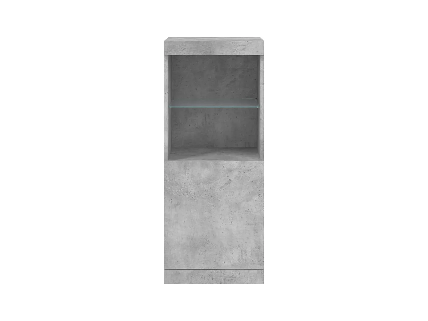 Credenza cassettiera cassettiera mobile contenitore organizer cucina soggiorno soggiorno con luci a LED 41 x 37 x 100 cm grigio 02_0029996
