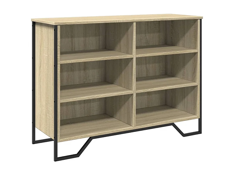 Aparador cômoda armário armário organizador cozinha sala sala Sonoma 101 x 35,5 x 74,5 cm madeira trabalhada marrom 02_0031475