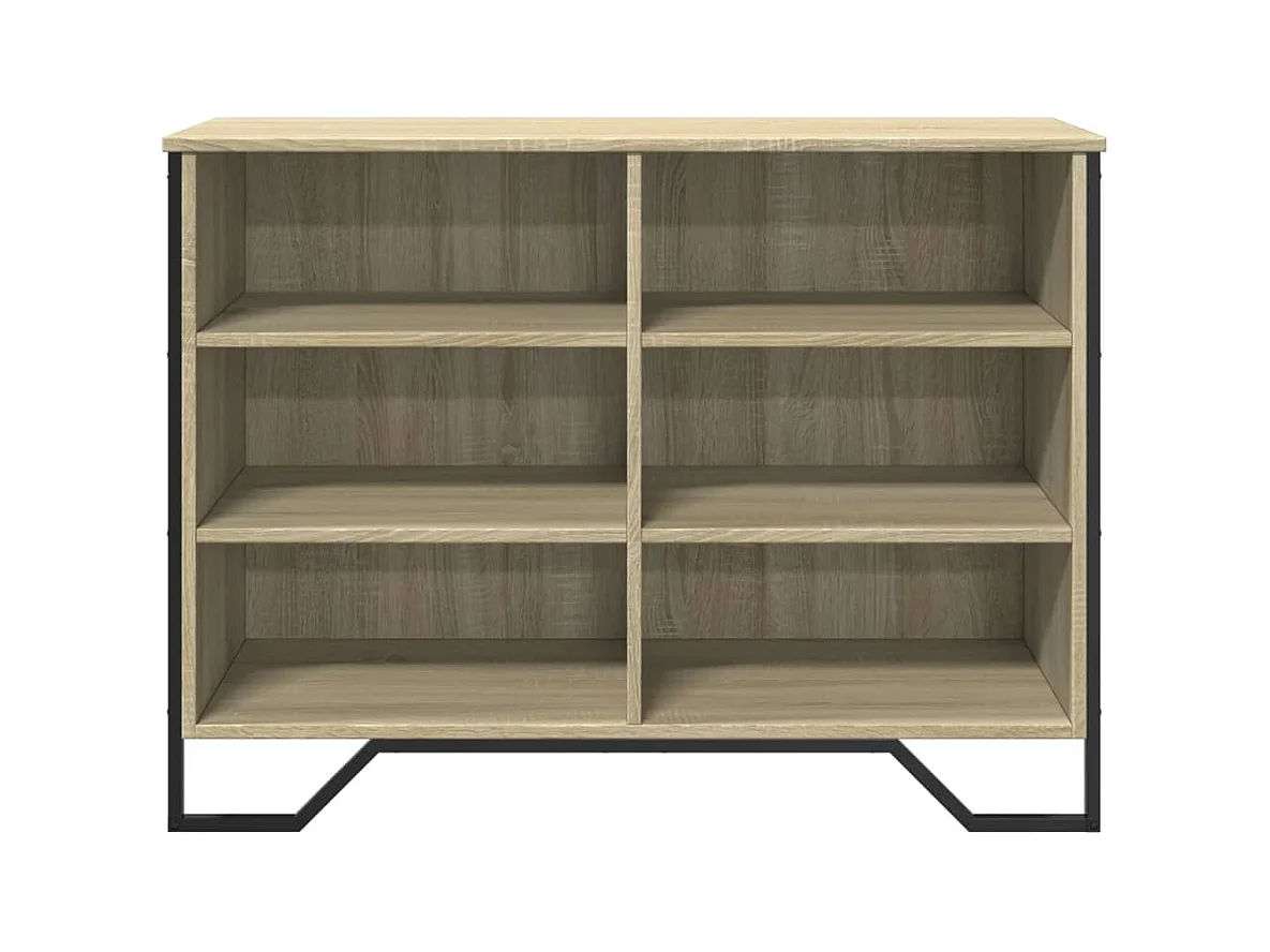 Aparador cômoda armário armário organizador cozinha sala sala Sonoma 101 x 35,5 x 74,5 cm madeira trabalhada marrom 02_0031475