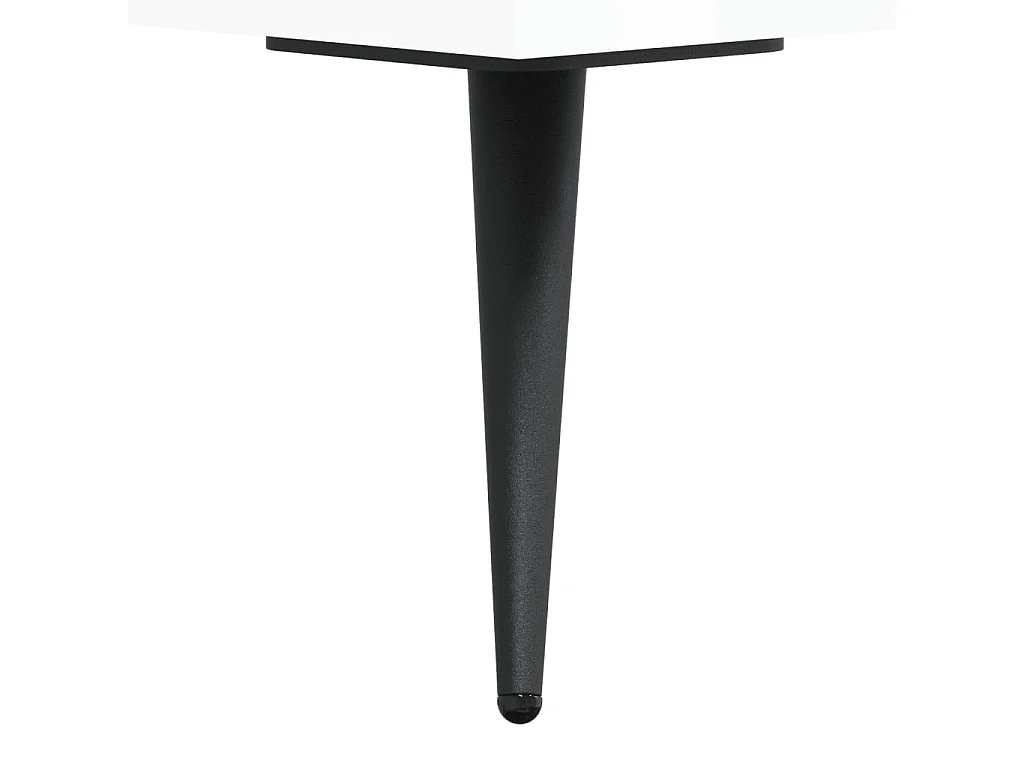 Buffet aparador cômoda armário unidade de armazenamento organizador cozinha sala brilhante 69,5 x 34 x 90 cm madeira trabalhada branca 02_0030721