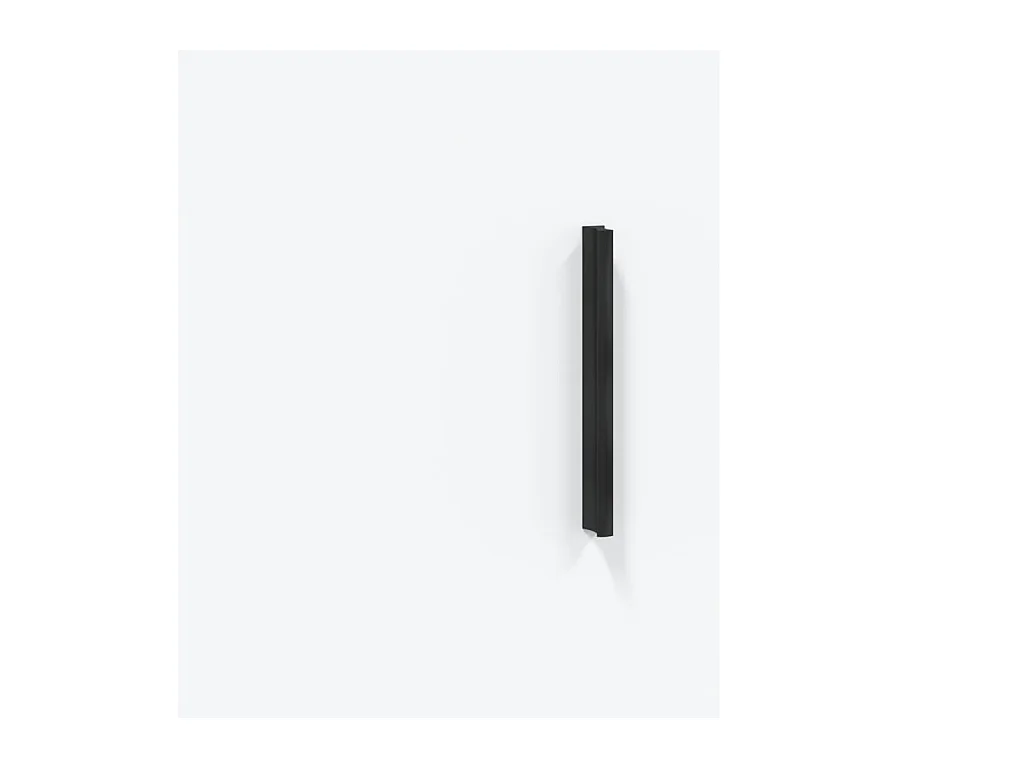 Credenza buffet cassettiera mobile contenitore organizer cucina soggiorno lucido 34,5 x 34 x 90 cm derivati ​​del legno bianco 02_0030621