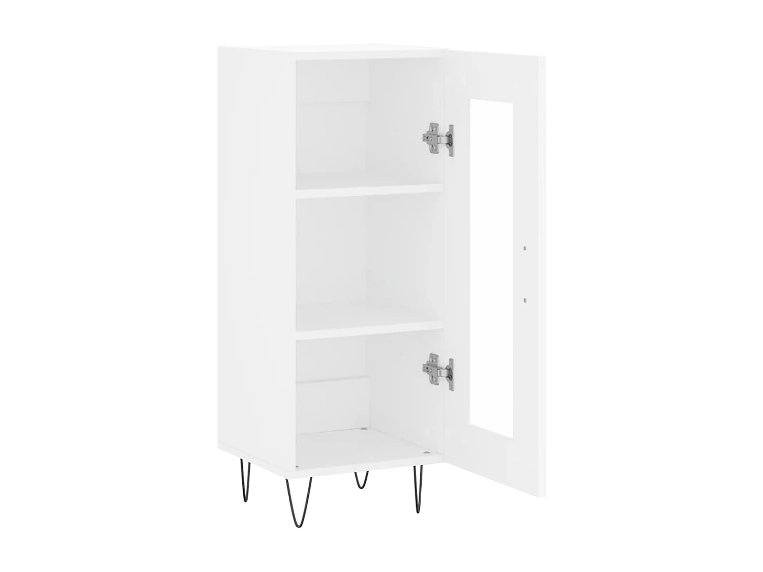 bahut commode armoire bois blanche 34.5 x 34 x 90 cm 02_0030255