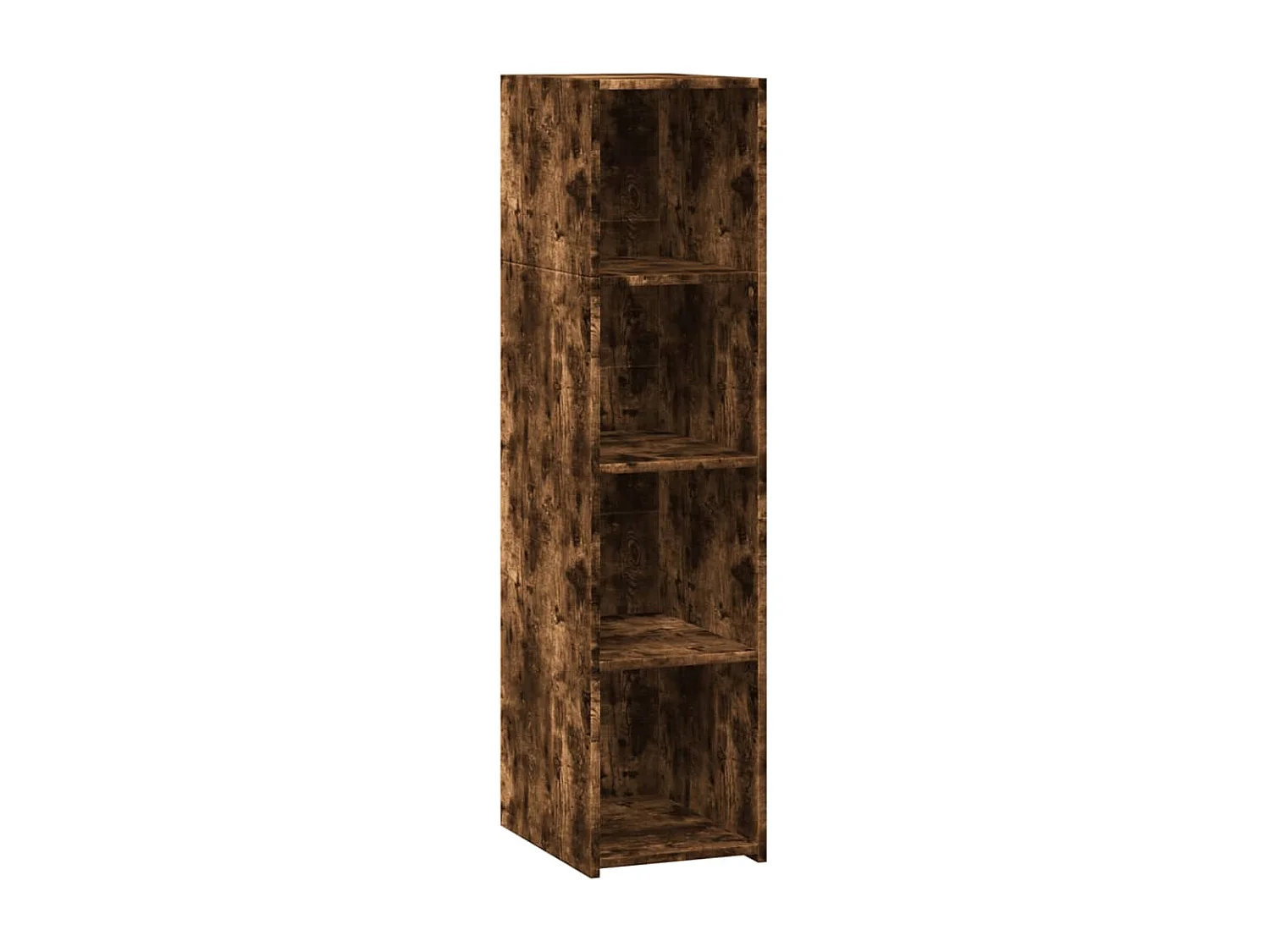 Aparador buffet cómoda mueble mueble de almacenaje organizador cocina salón salón 30 x 41 x 124 cm madera contrachapada marrón 02_0030870