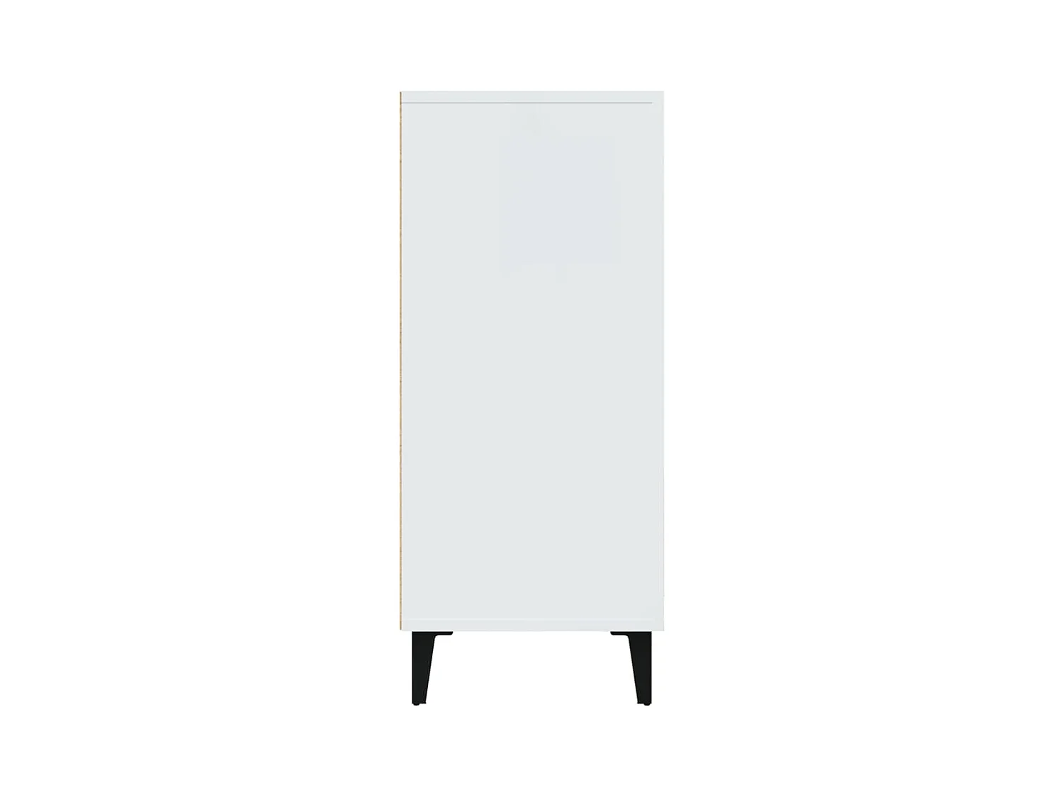 Credenza buffet cassettiera mobile contenitore organizer cucina soggiorno soggiorno 90 x 34 x 80 cm derivati ​​del legno bianco 02_0030529