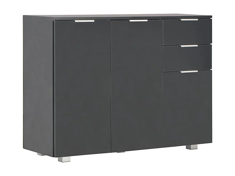 bahut commode armoire noire 107 x 35 x 80.5 cm 02_0036163