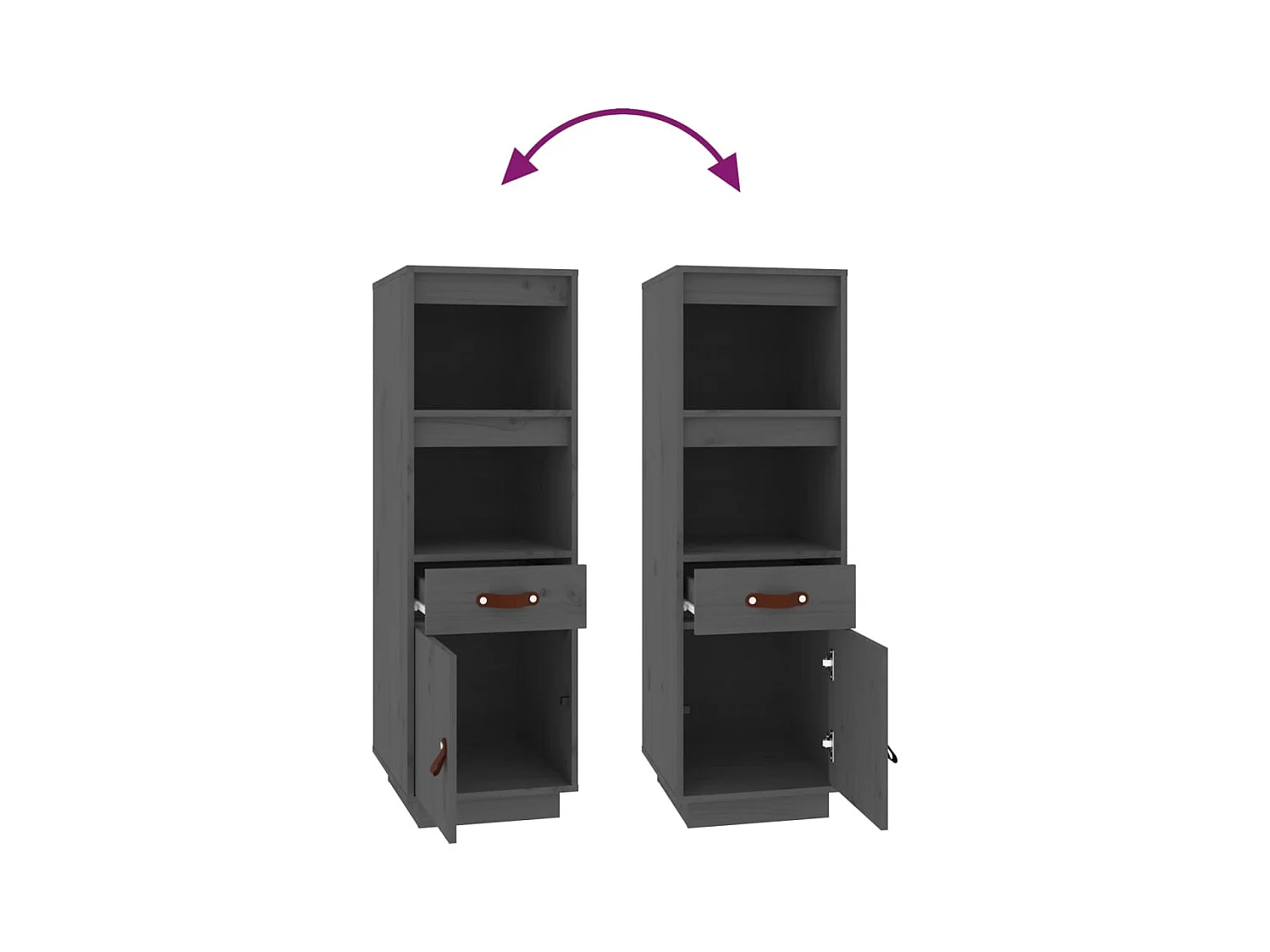 bahut commode armoire bois marron 34 x 40 x 108.5 cm 02_0034223