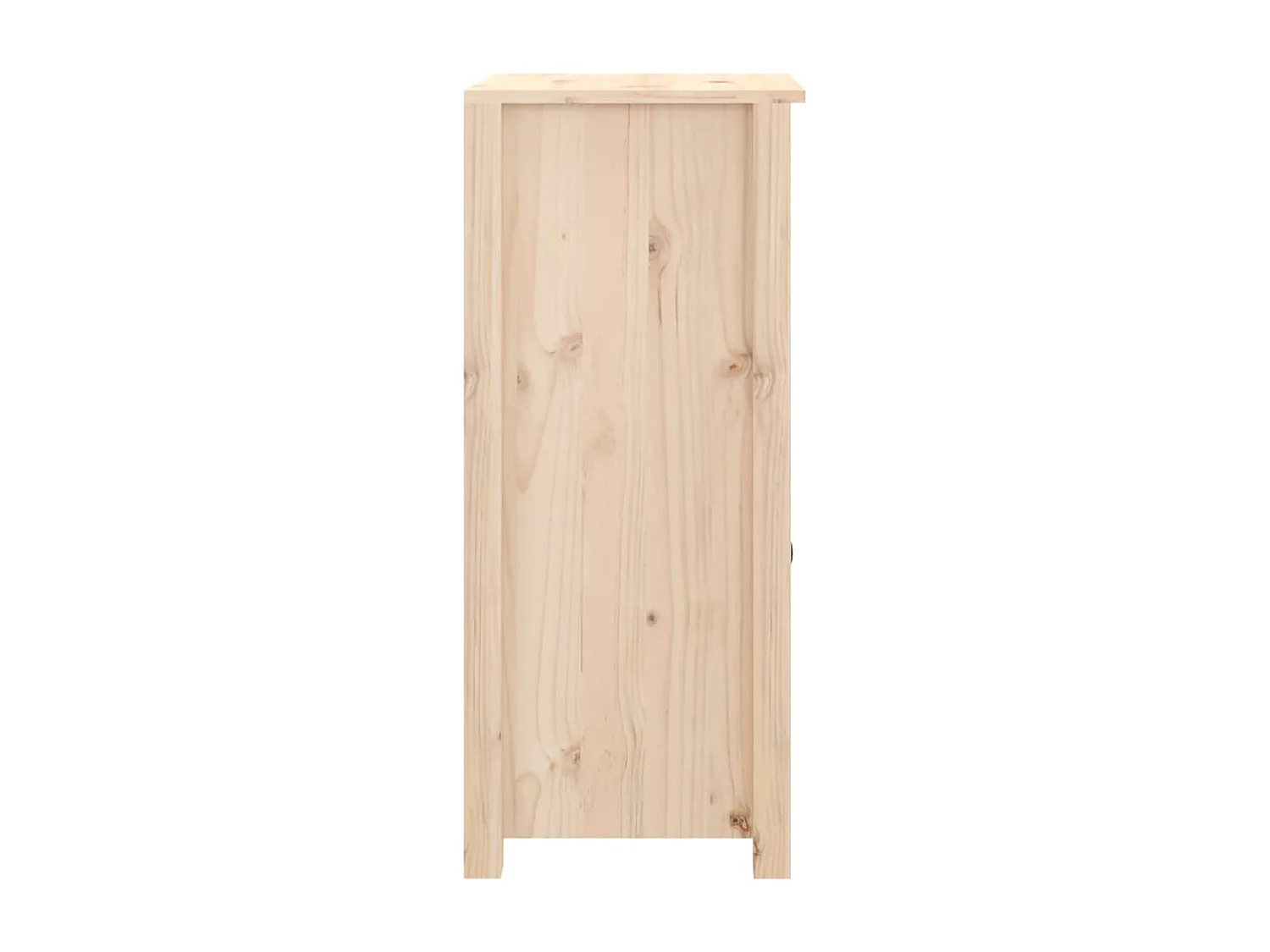 Credenza buffet cassettiera mobile contenitore organizer cucina soggiorno soggiorno set da 2 40 x 35 x 80 cm legno massello di pino marrone 02_0036639