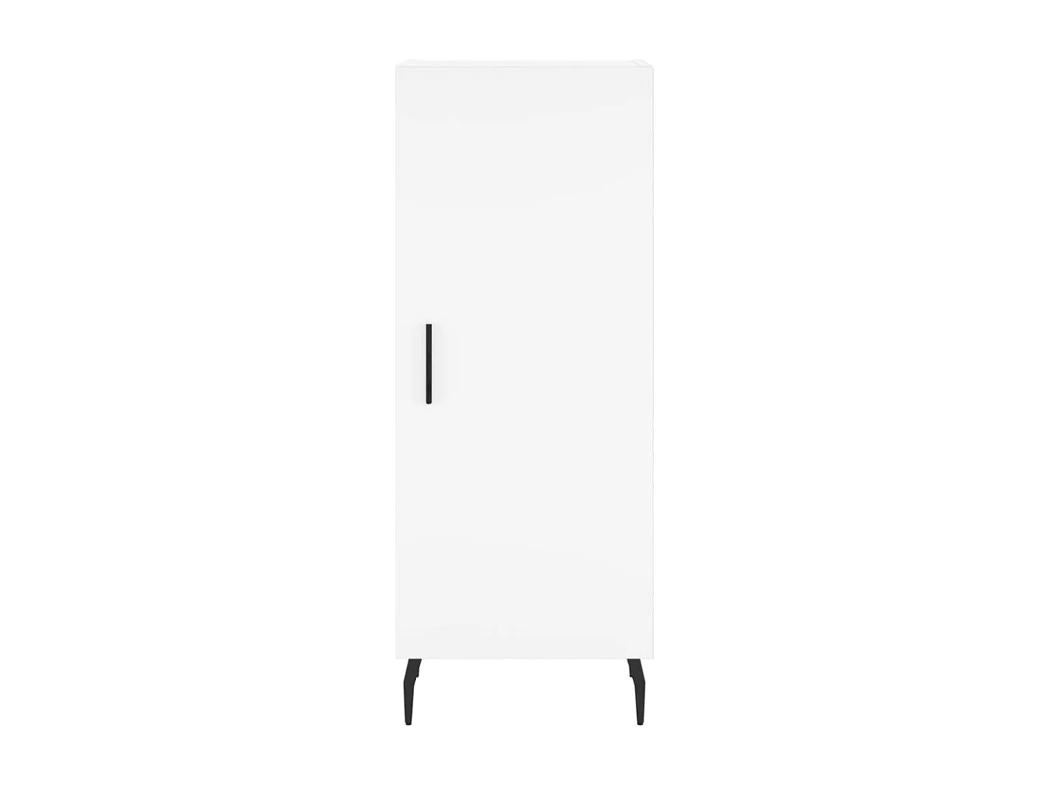 bahut commode armoire bois blanche 34.5 x 34 x 180 cm 02_0032427