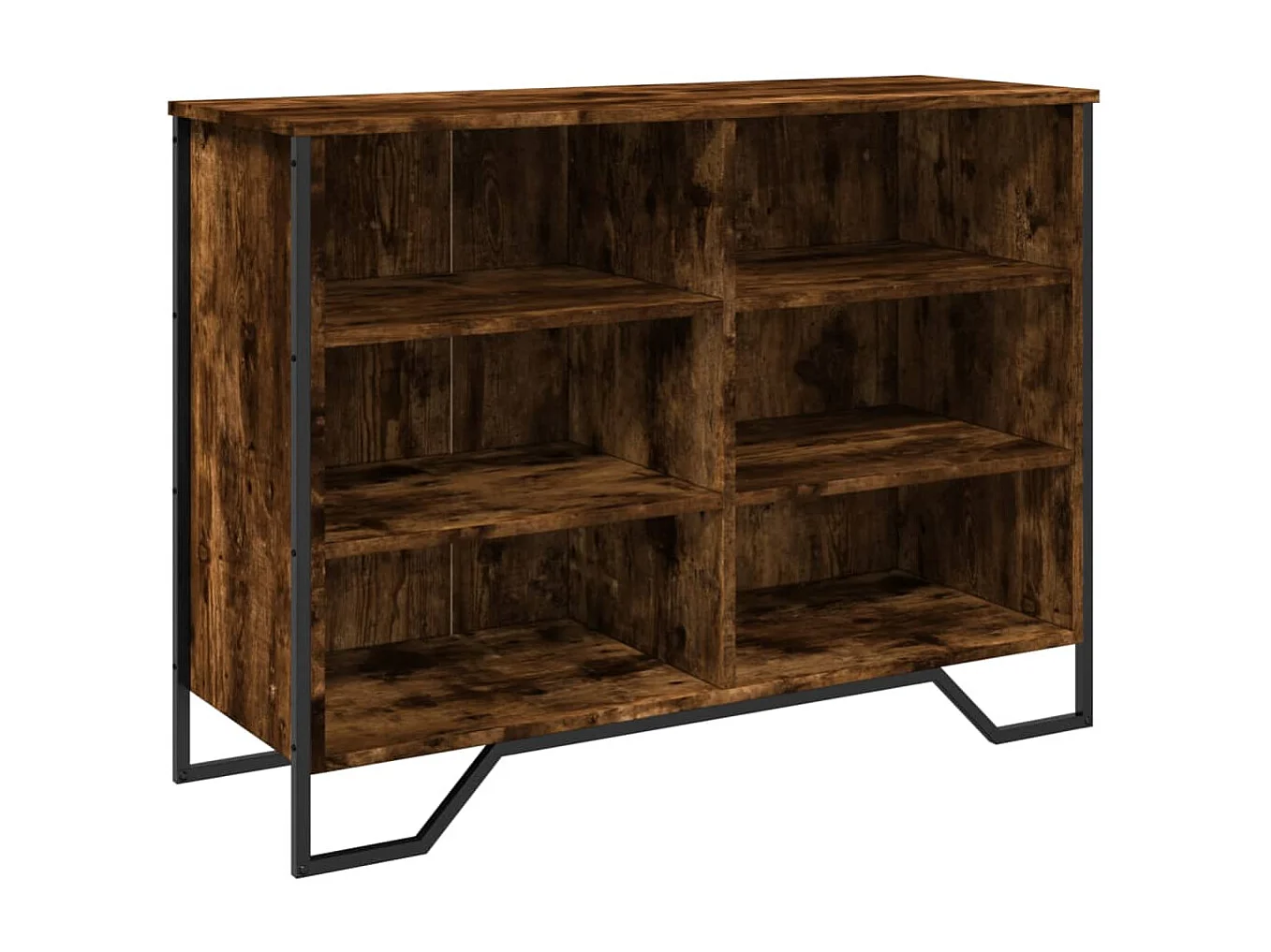 Credenza buffet cassettiera mobile contenitore organizer cucina soggiorno soggiorno 101 x 35,5 x 74,5 cm derivati ​​del legno marrone 02_0030843