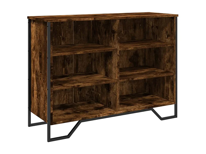 Credenza buffet cassettiera mobile contenitore organizer cucina soggiorno soggiorno 101 x 35,5 x 74,5 cm derivati ​​del legno marrone 02_0030843