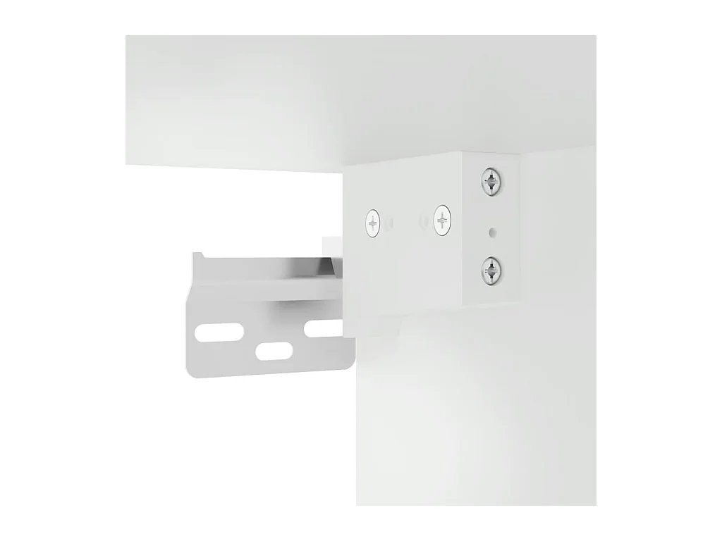 Aparador cómoda cómoda armario mueble organizador cocina salón salón alto 69,5 x 34 x 180 cm madera contrachapada blanco 02_0032731