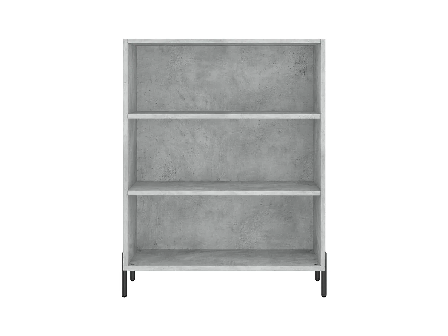 Credenza buffet cassettiera mobile contenitore organizer cucina soggiorno soggiorno 69,5 x 32,5 x 180 cm derivati ​​del legno grigio 02_0031999
