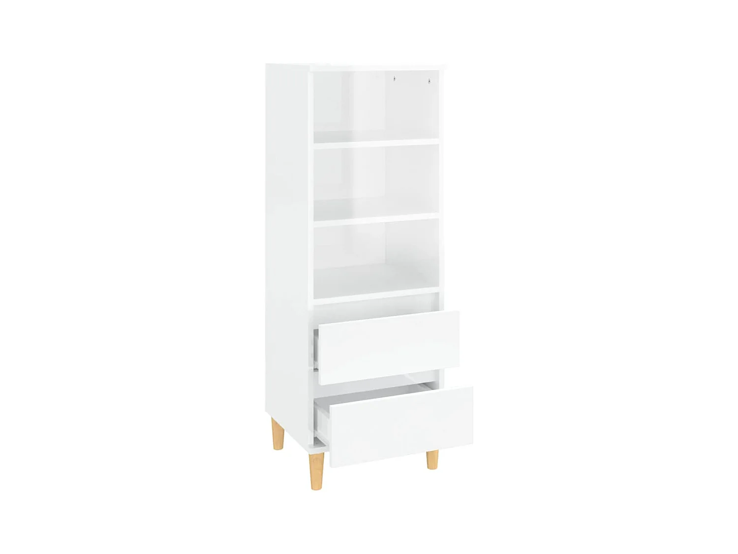 bahut commode armoire bois blanche 40 x 36 x 110 cm 02_0032975