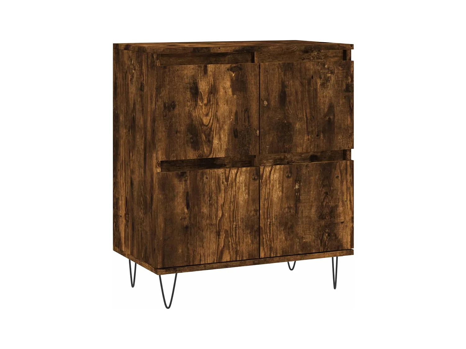 Credenza buffet cassettiera mobile contenitore organizer cucina soggiorno soggiorni 3 pz derivati ​​del legno marrone 02_0037068