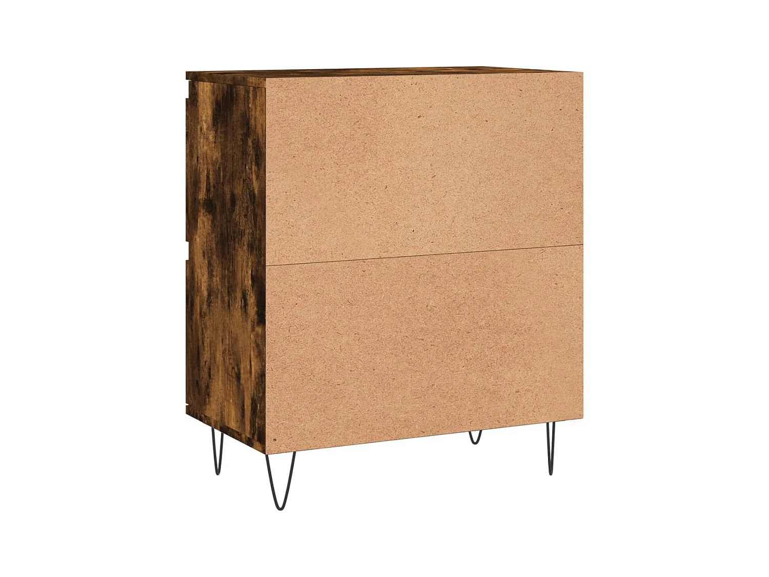 Credenza buffet cassettiera mobile contenitore organizer cucina soggiorno soggiorni 3 pz derivati ​​del legno marrone 02_0037068