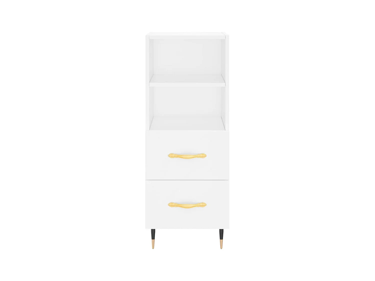 Aparador cômoda armário armário organizador cozinha sala sala 34,5 x 34 x 90 cm madeira trabalhada branco 02_0030250