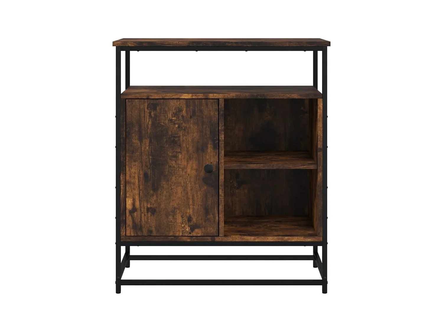 Aparador cómoda cómoda mueble mueble de almacenaje organizador cocina salón salón 69 x 35 x 80 cm madera contrachapada marrón 02_0031079