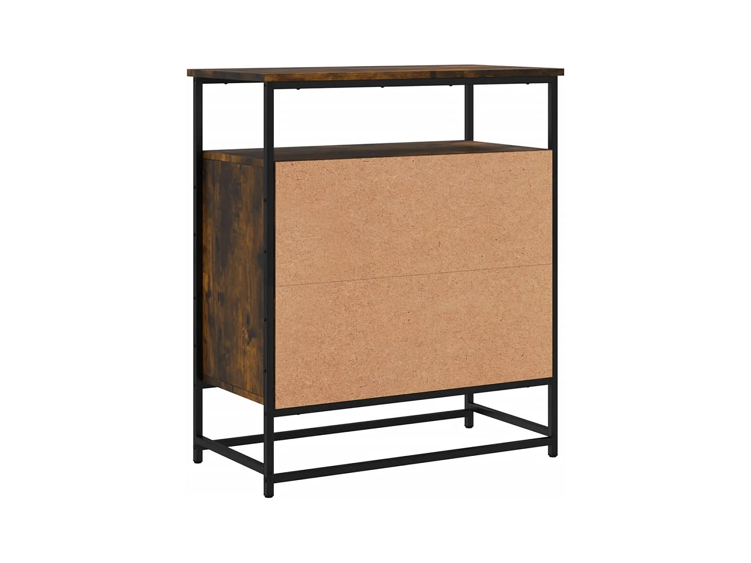 Aparador cómoda cómoda mueble mueble de almacenaje organizador cocina salón salón 69 x 35 x 80 cm madera contrachapada marrón 02_0031079