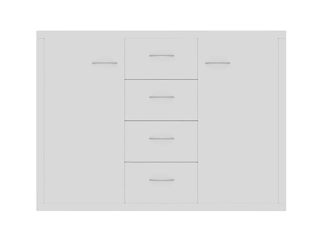 bahut commode armoire bois blanche 88 x 30 x 65 cm 02_0030524