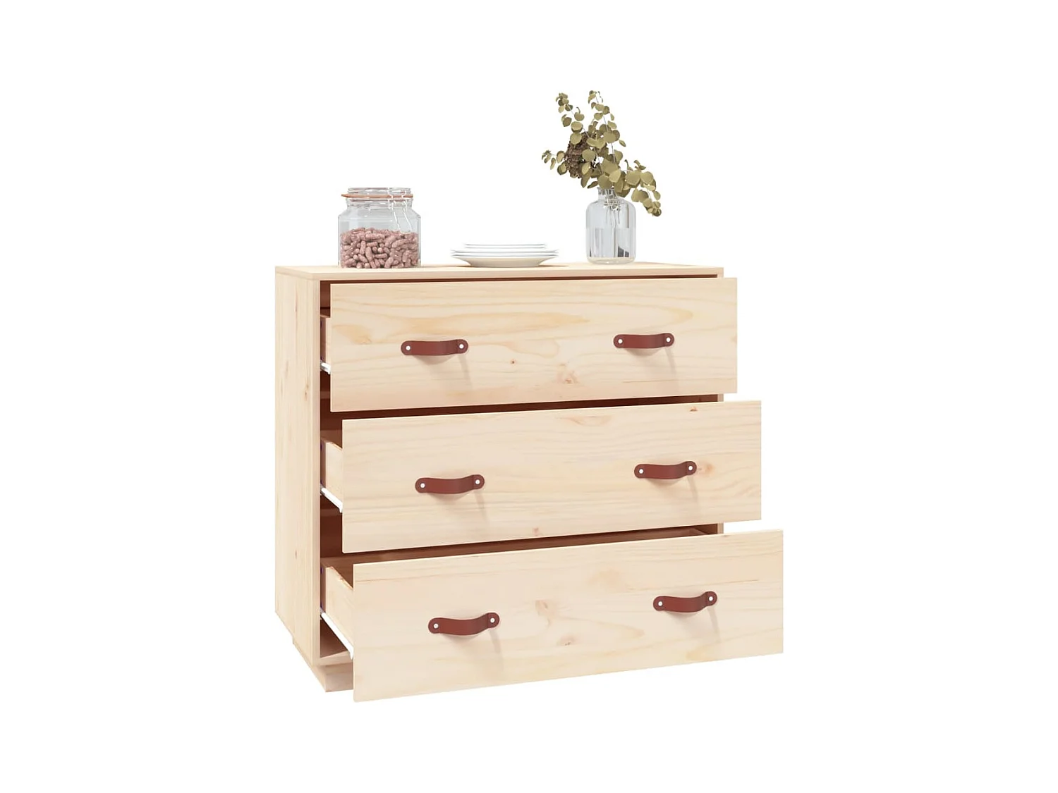 bahut commode armoire bois marron 80 x 40 x 75 cm 02_0029658